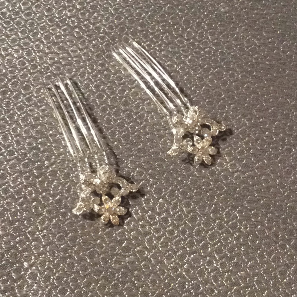 Wedding or prom hair pins